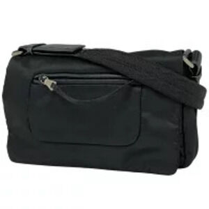 Prada Plate Shoulder Bag Nero Black